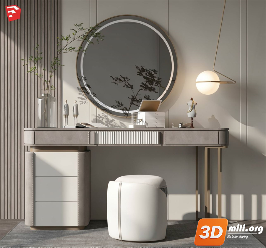 Dressing Table Skp Files 